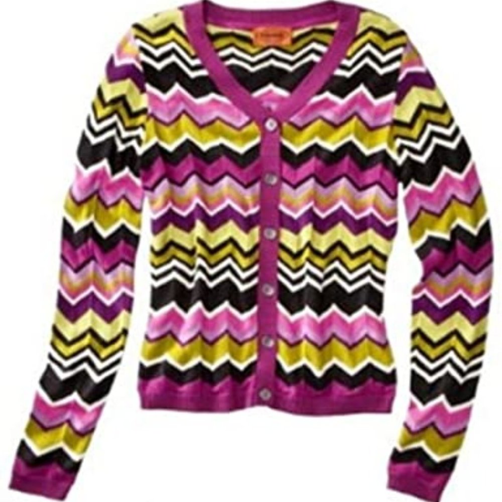 MISSONI FOR TARGET Zig Zag Toddler Button Up Sweater